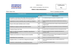 Rúbrica proyecto-unidad 1
