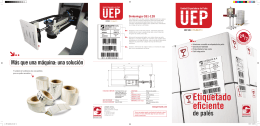 Folleto PDF etiquetado eficiente de palets