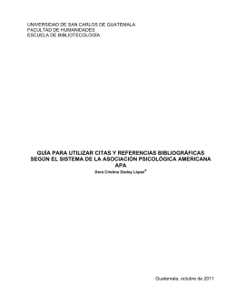 Documento completo de Citas y referencias APA octubre 2011