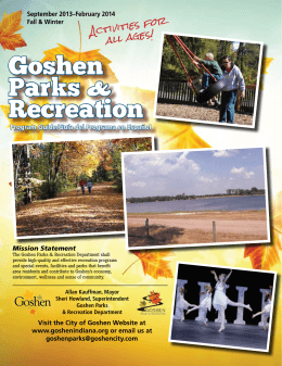 Goshen Parks & Recreation