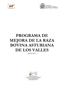 Programa Mejora Asturiana de los Valles. Formato MARM. Definitivo