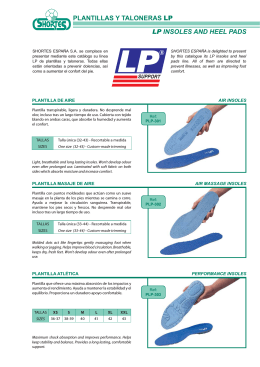plantillas y taloneras