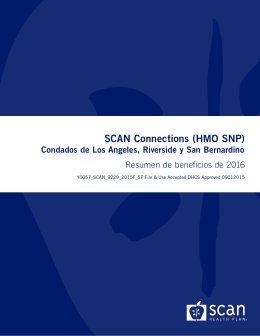 SCAN Connections (HMO SNP)