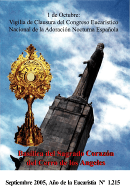Septiembre 2005, Año de la Eucaristía Nº 1.215