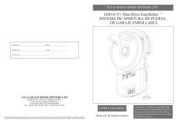 Instrucciones Motor GD06