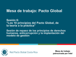 Pacto Global materiales 6 sesion