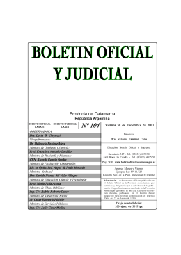 N° 104 - Boletin Oficial