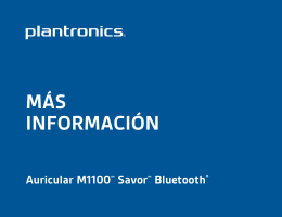 Savor M1100 - Plantronics