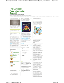 The European Food Information Council