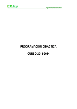 1 - Escuela Oficial de Idiomas de Loja