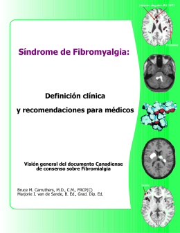 FMS Overview-Spanish - Plataforma Fibromialgia