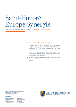 Saint-Honoré Europe Synergie
