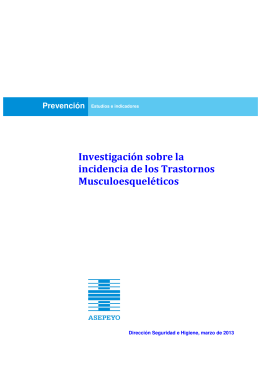 ERG1311013 Investigación sobre la incidencia de los tme 2012