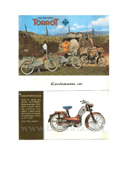 Torrot Ciclomotores Folleto General 1048
