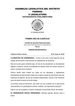 Enlace - Asamblea Legislativa del Distrito Federal