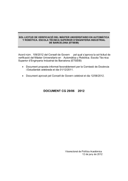 DOCUMENT CG 29/06 2012