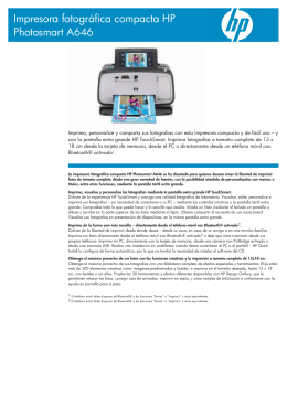 IPG Consumer OV2 Inkjet Printer Datasheet