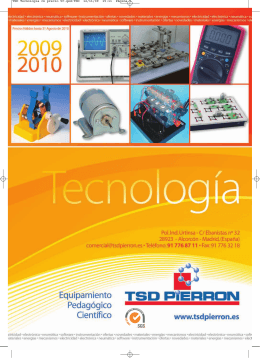 TSD Tecnologia cn precio 5C.qxd:TSD