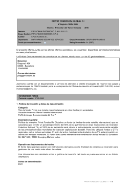 Informe tercer trimeste