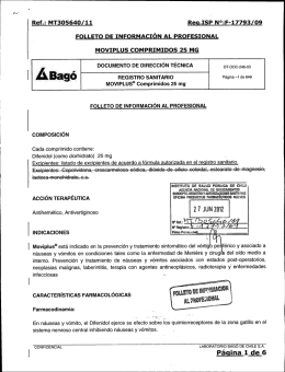 A REGISTRO SANITARIO Página