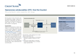 Operaciones extrabursátiles (OTC: Over-the-Counter