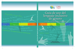 Guía: Uso de lenguaje inclusivo - Portal electrónico de Revistas