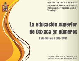 La Educación superior de Oaxaca en números