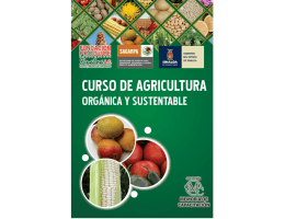 Curso de agricultura orgánica y sustentable
