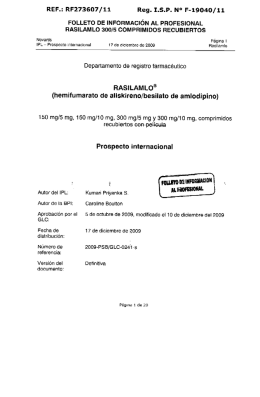 REF.: RF273507/ 1 1 Reg. ISP N"i F
