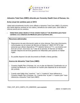 Advantra Total Care (HMO)