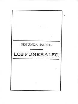PDF (Segunda Parte. Los funerales)