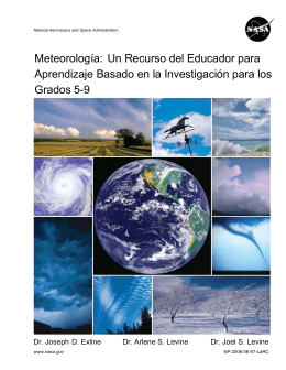 Meteorología: Un Recurso del Educador para Aprendizaje
