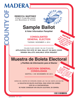 b official ballot