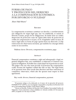 Artículos de doctrina