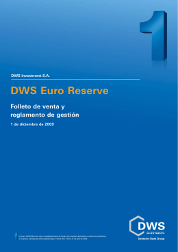 DWS Euro Reserve