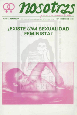 ¿EXISTE UNA SEXUALIDAD FEMINISTA?