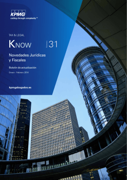 KNow Tax & Legal nº 31