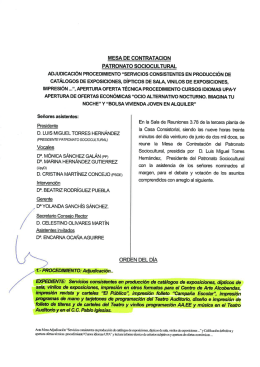 acta económica (08/11/2012) - Ayuntamiento de Alcobendas