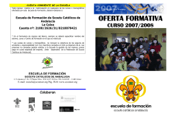 OFERTA FORMATIVA - Centro de Formación Sevilla