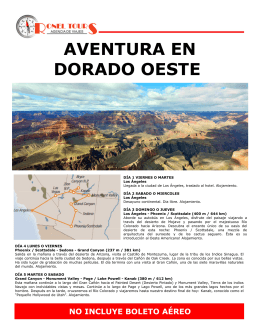 Aventura en Dorado Oeste - Información completa
