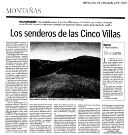 Los senderos de las Cinco Villas