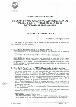 CIRCULAR CON CONSULTA N° 4