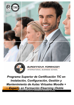 Programa Superior de Certificación TIC en Instalación