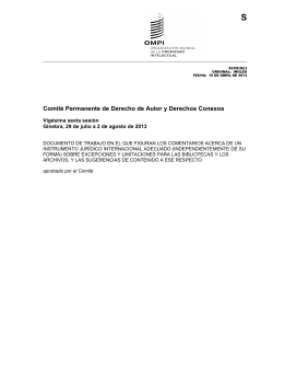 documento de trabajo