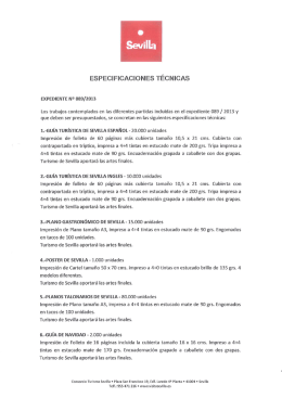 ESPECIFICAC|ONES TÉCNICAS