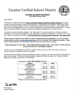 Escalon Uniﬁed School District