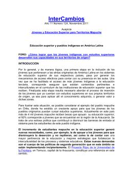 Educación superior y pueblos indígenas en América Latina