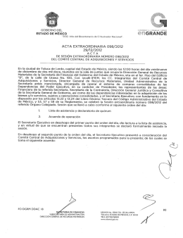 ESTADO DE MÉXICO - Transparencia