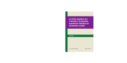 Las luchas populares por el derecho a la educaci&oacute;n