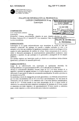 Ref.: MT202563/10 Reg. íSP N0 F